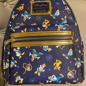 New Disney 50th anniversary LOUNGEFLY